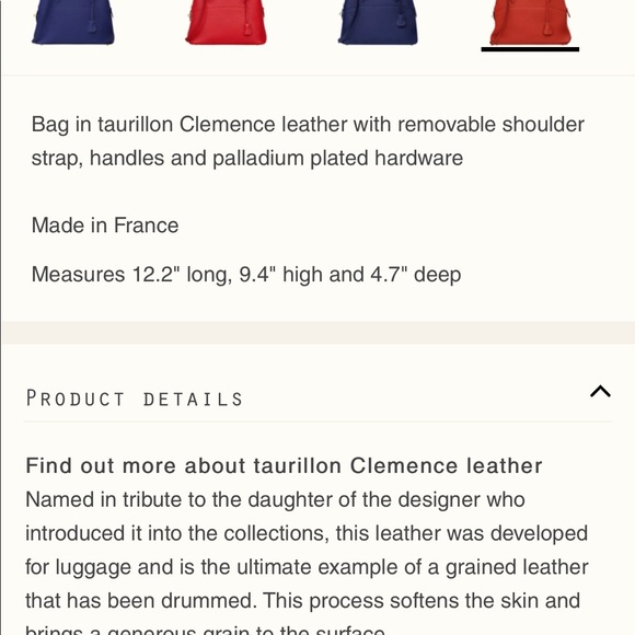 Hermes Bolide Bag in Black Taurillon Clemence leather, size 31 - Picture 16 of 16